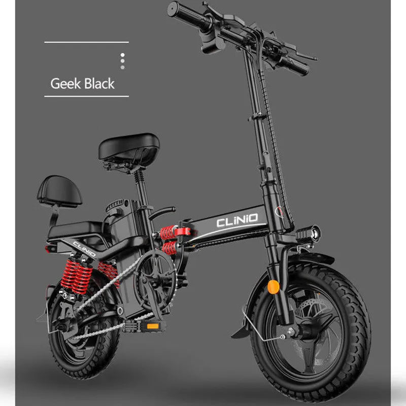 City folding mountain eBike 400W powerful