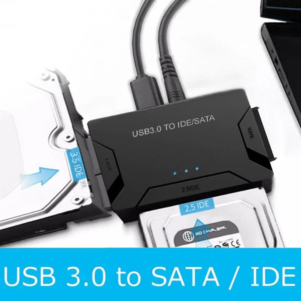 USB 3.0 To SATA IDE 3 Cable Sata To USB Adapter Support 2.5/3.5 Inch External SSD HDD Converter Cable USB 3.0 Hard Drive