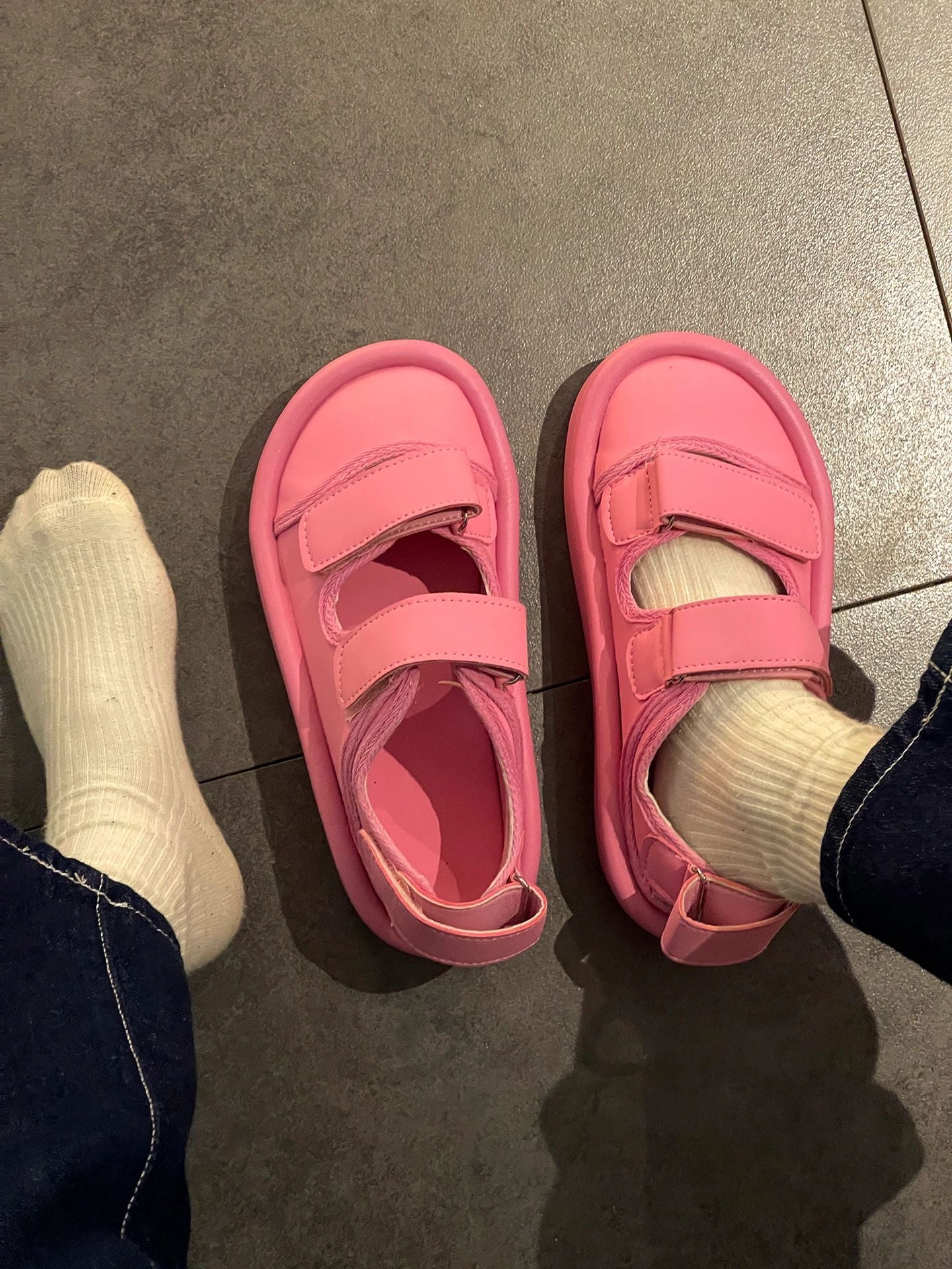 Barbie Pink Closed Toe Sandals