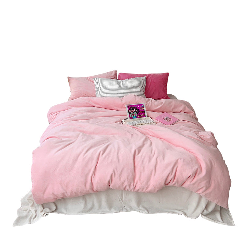 Barbie Pink Contrast Color Black and White Bedding