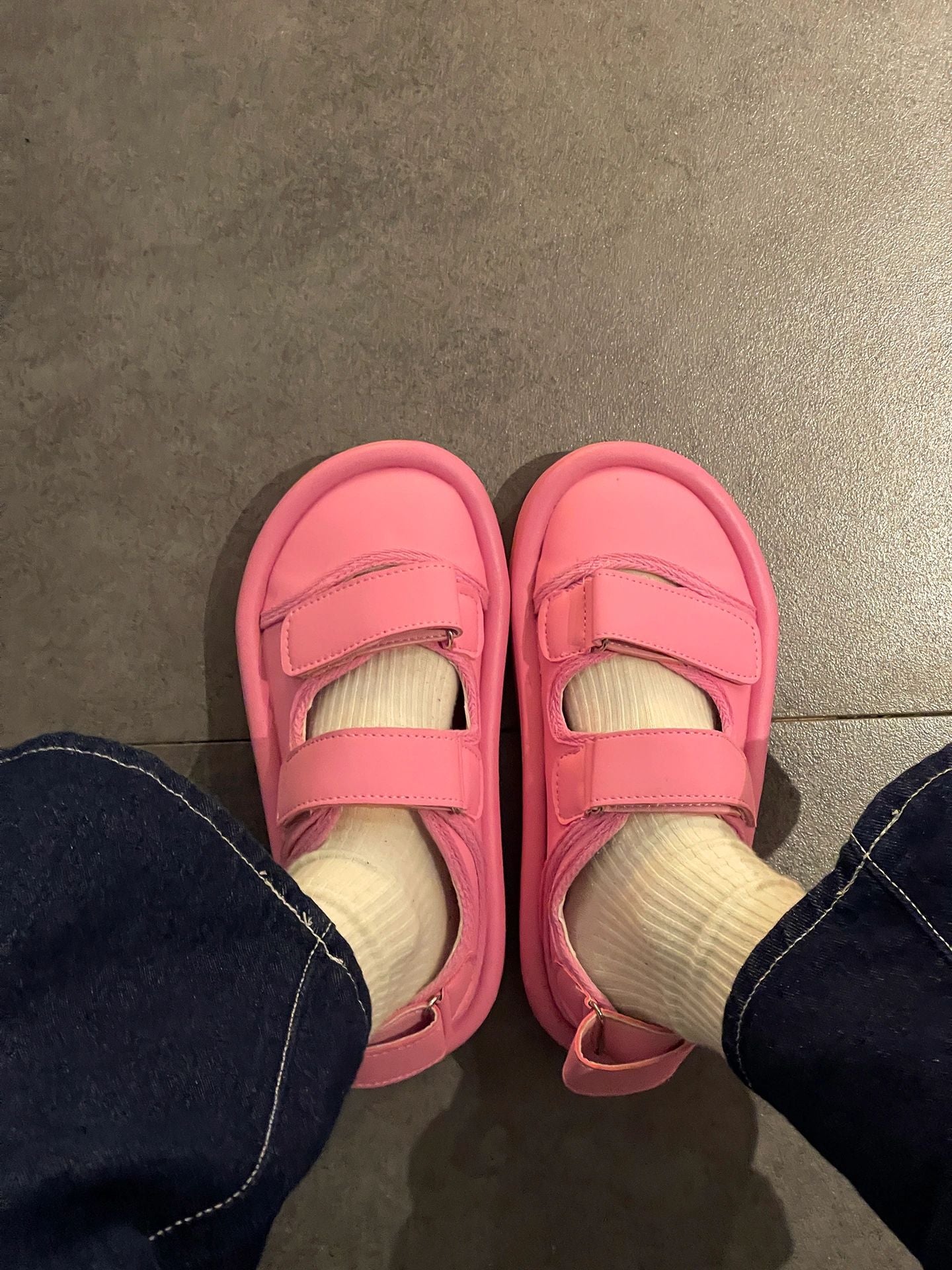 Barbie Pink Closed Toe Sandals