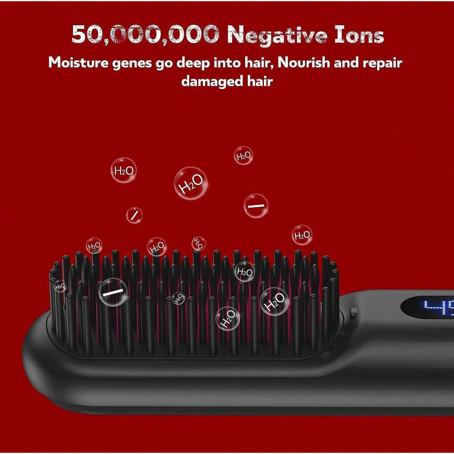 Cordless Hair Straightener Brush - 🚨 58% OFF LAST DAY (ALMOST SOLD OUT)