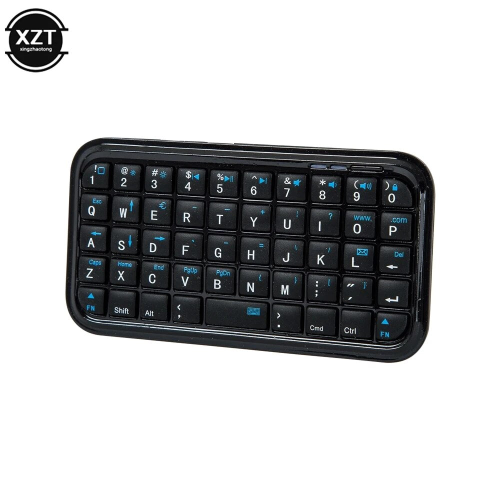 Mini Bluetooth 3.0 Keyboard Rechargeable Slim Travel Size Wireless Keypad Small Portable 49 Keys Keyboard for Tablets Smartphone