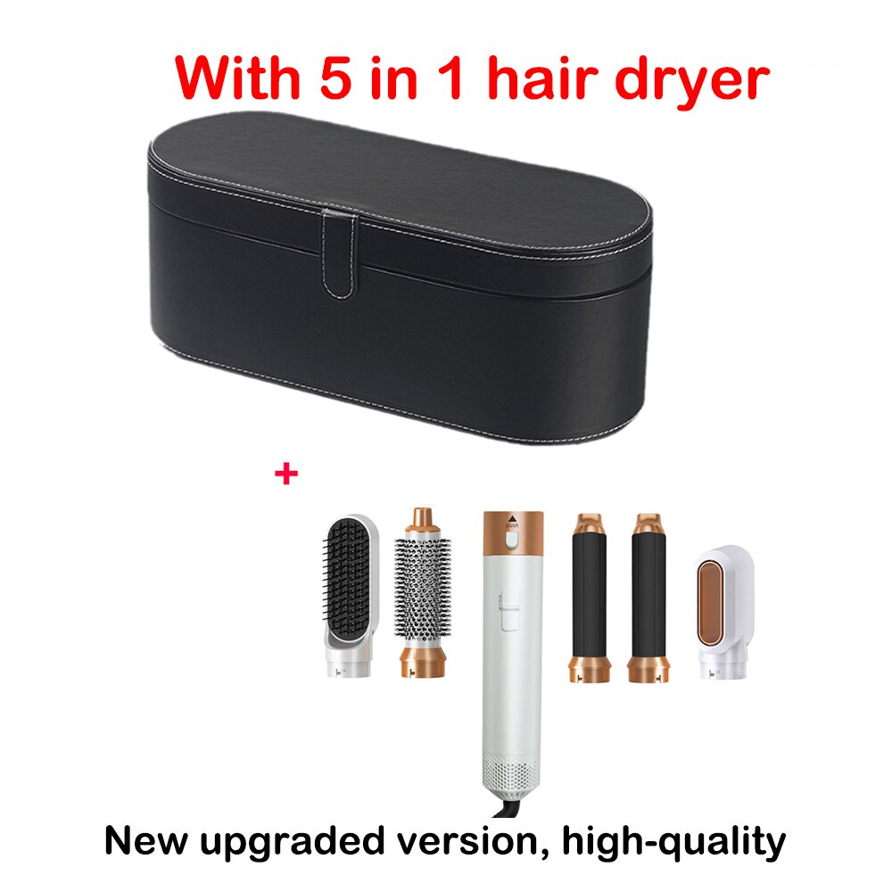 2023 New Upgrade 60000r/m 5 In 1 Hair Dryer Powerful Hot Air Brush Styler tools for Dyson Airwrap with Curling Barrel and Brush