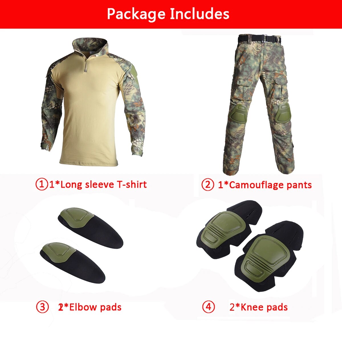 Tactical Military Uniform Airsoft Clothes Suits Training Suit Camouflage Hunting Shirts Pants Paintball Sets Military Pant Men