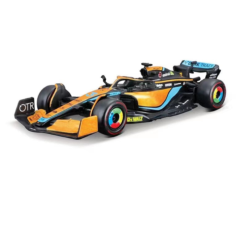 Bburago 1:43 2022 Mercedes Car #44 McLaren MCL36 Ferrari RB16B F1 Model Formula Car Static Simulation Diecast Alloy Racing Car