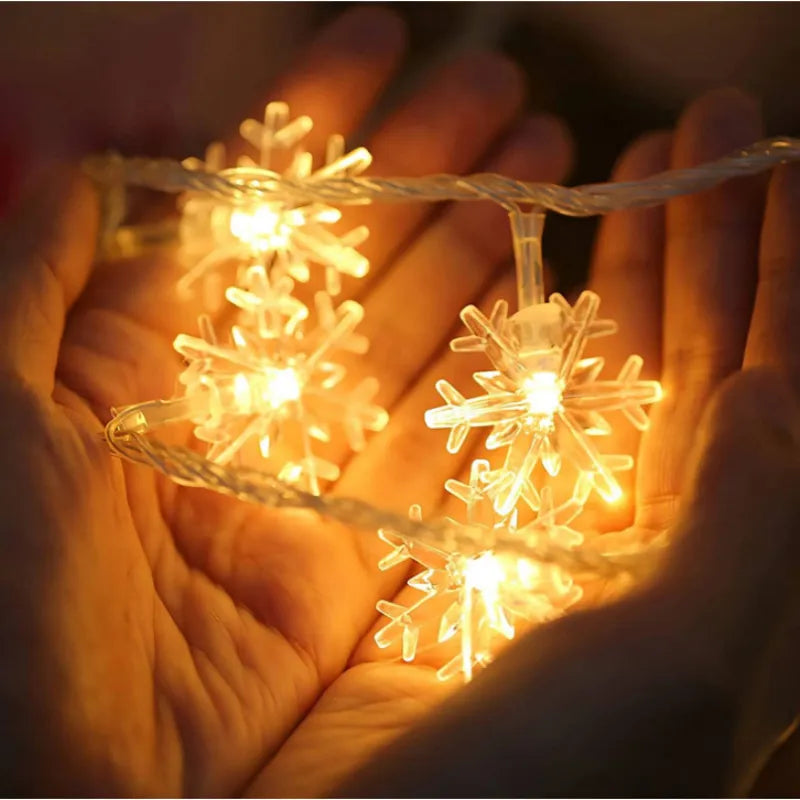 Snowflake LED Lights Christmas