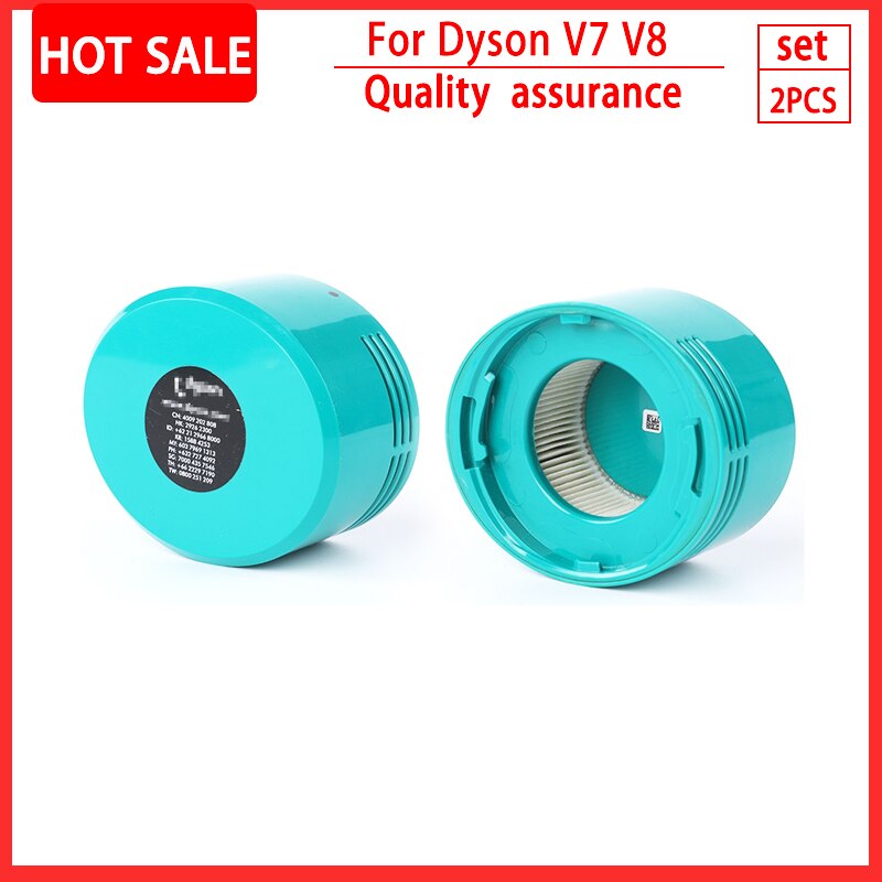 For Dyson V8 V7 HEPA Filter Spare Parts Robot Vacuum Front and Back Washable Filter Replacement Cleaning Appliance Accessories