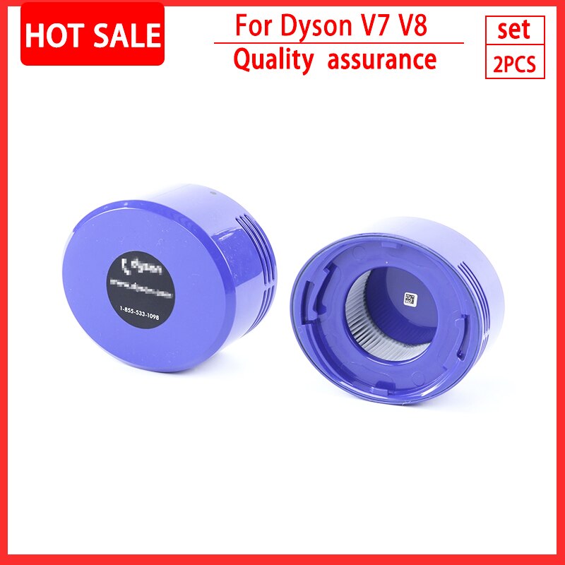For Dyson V8 V7 HEPA Filter Spare Parts Robot Vacuum Front and Back Washable Filter Replacement Cleaning Appliance Accessories