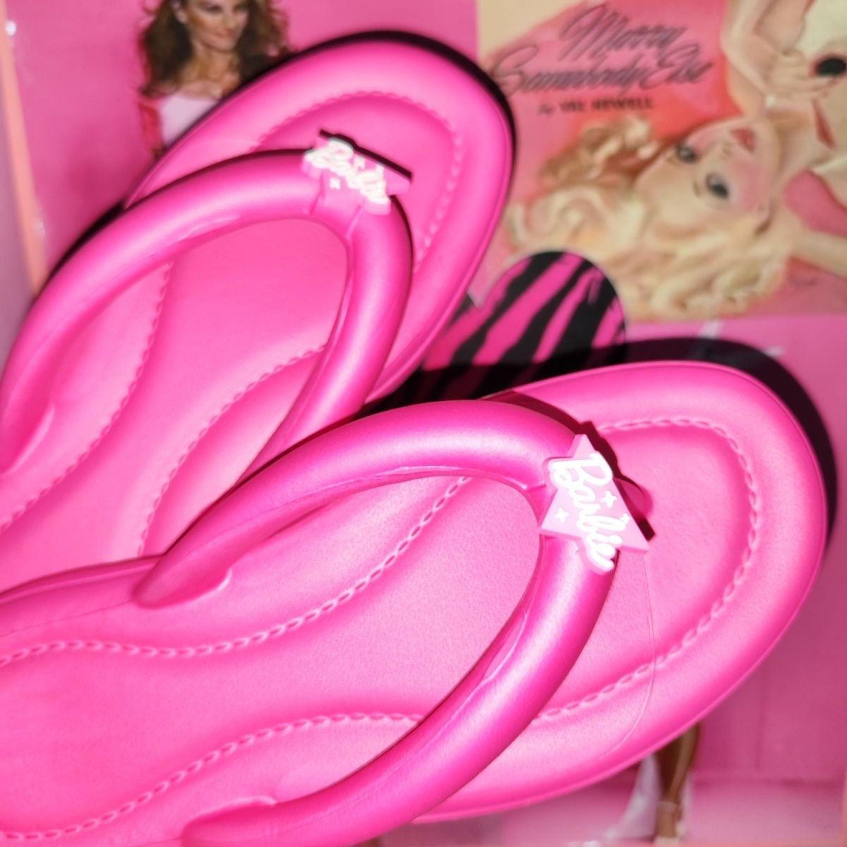 Barbie Pink Slippers (LOW STOCK)