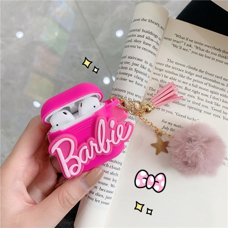 Barbie Bluetooth Earphone Case for Airpods Pro 1 2 3(LOW STOCK)