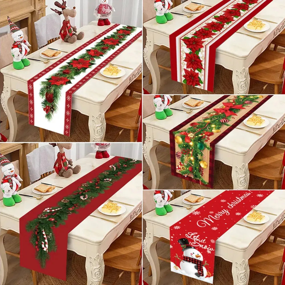 Christmas Table Runner Merry Christmas