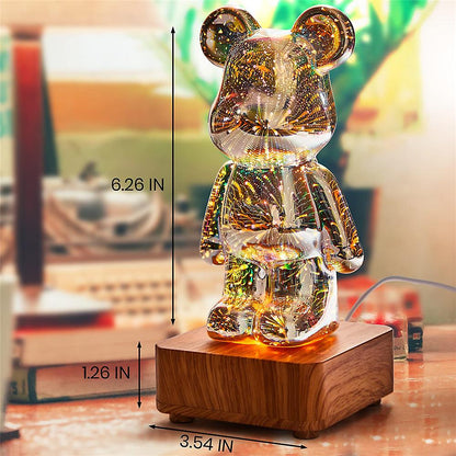 GlowBuddy 3D Firework Bear