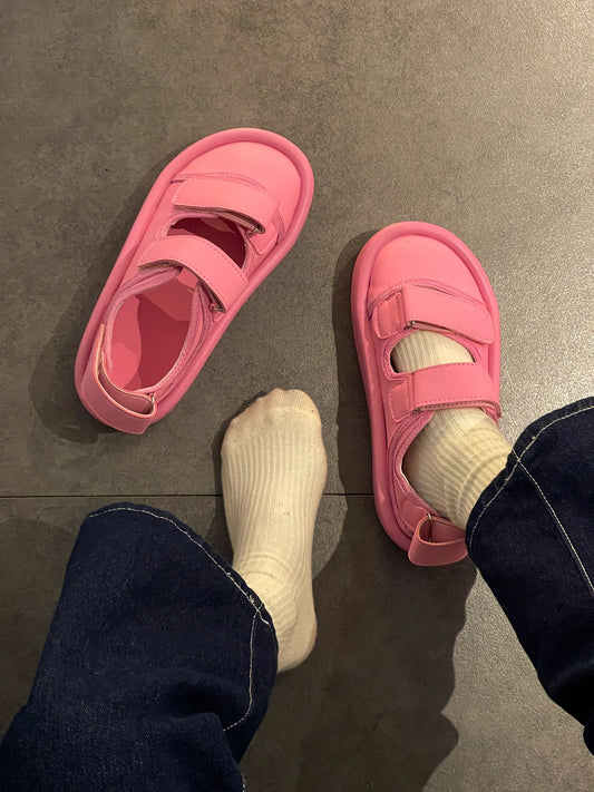 Barbie Pink Closed Toe Sandals