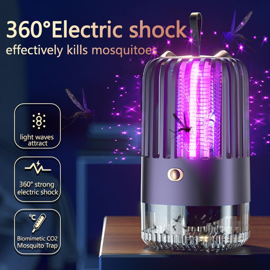 Mosquito Killer Lamp Mute Electric Insect Trap USB Recharg Fly Bug Zapper Radiationless Mosquito Repellent For Bedroom Outdoor