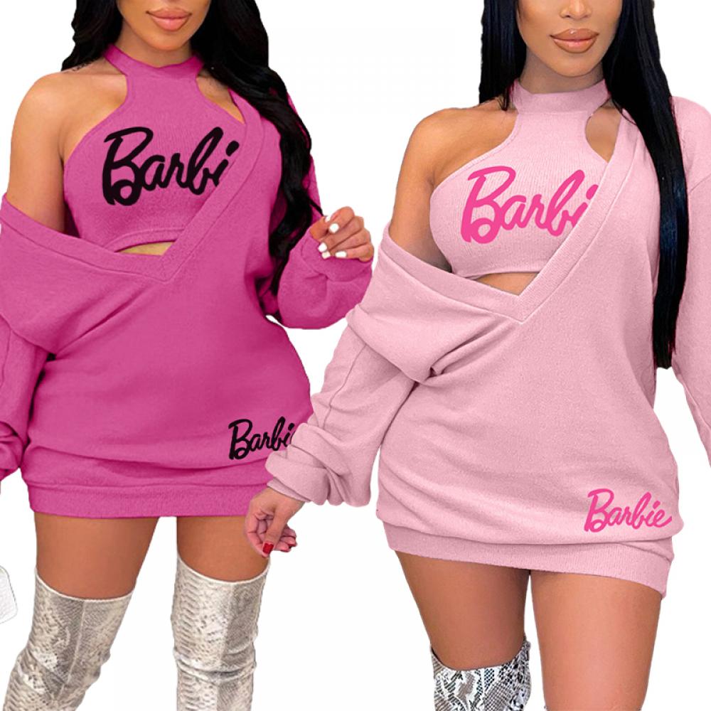 Barbie Girls Vest + Bra (2Pcs )